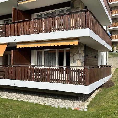 Bel Appartement 3 Pieces Au Pied Des Pistes De Ski Crans-Montana Exterior foto