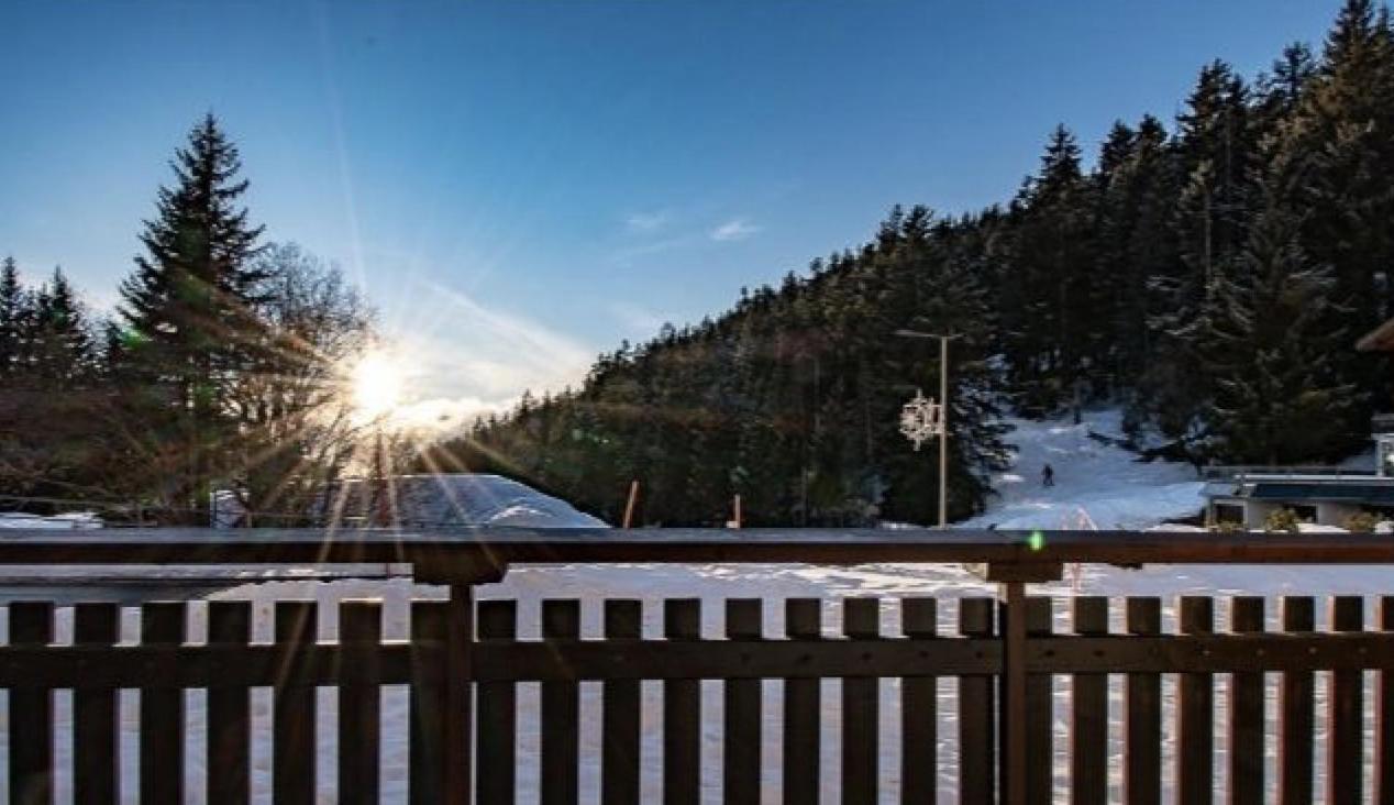 Bel Appartement 3 Pieces Au Pied Des Pistes De Ski Crans-Montana Exterior foto