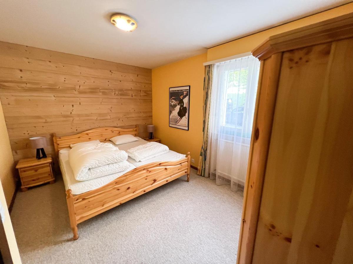 Bel Appartement 3 Pieces Au Pied Des Pistes De Ski Crans-Montana Exterior foto